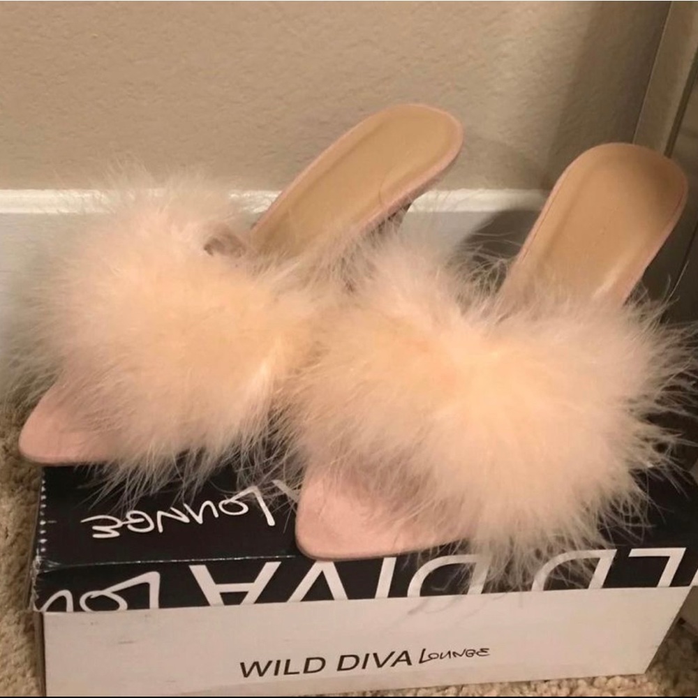 Pink heels